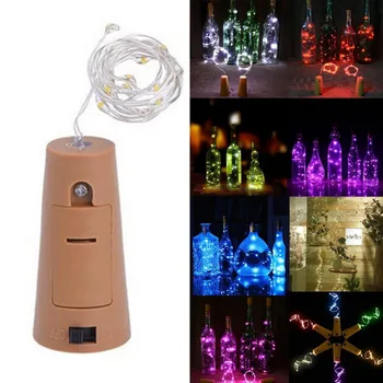

PROBE SHINY 1.5M String 15 LED Night light 3x LR4 Battery Powered Portable LED Strip lamp for Christmas Holiday Decoration