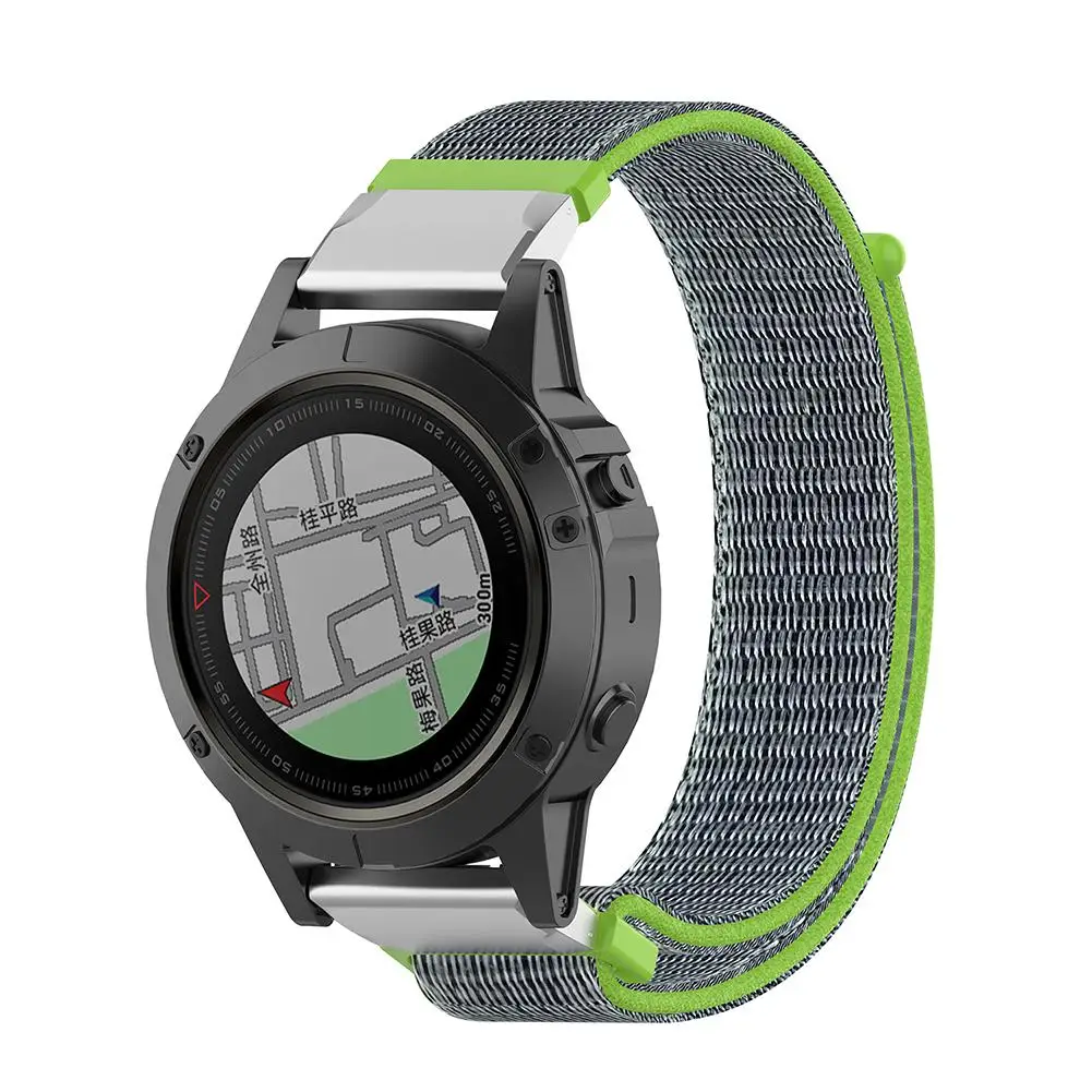Запястье для Garmin Quatix 3 Fenix 5X Fenix3 HR Tactix Bravo Смарт часы нейлон Спортивный ремешок на