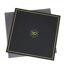 3d принтер с подогревом каркас кровати, 300×300 мм Новая гибкая Магнитная кровать сборная пластина 2 в 1 для CR-10