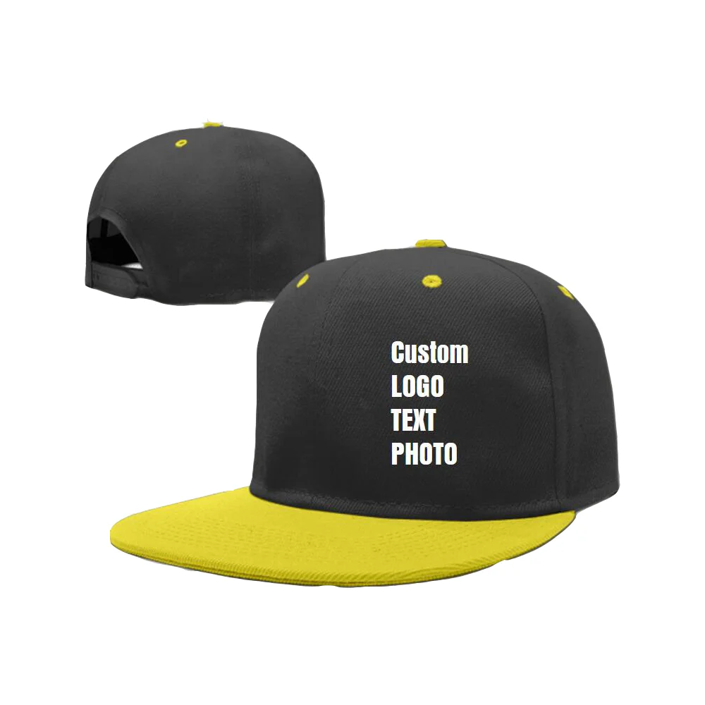 

Personalised Custom Hat Children's Hip Hop Baseball Cap Print TEXT/LOGO/PHOTO