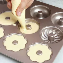 6/12 даже пончик формы мини антипригарное формы набор для выпечки с шоколадом кухонные аксессуары для посуды магазин украшения