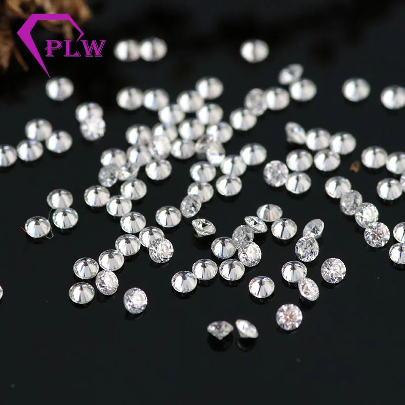 Без сертификат D Цвет 1 шт 0.1ct 3 мм цена оптовой продажи VVS бриллиантовой огранки