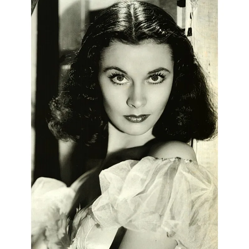 Pulaqi Vivien Leigh Алмазная вышивка полная дрель Унесенные ветром ностальгические стильные фотографии Стразы 5D алмазная живопись