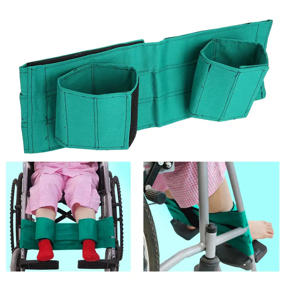 Wheelchair Leg Strap Velcro Close Leg Safety Restraint Belt Foot