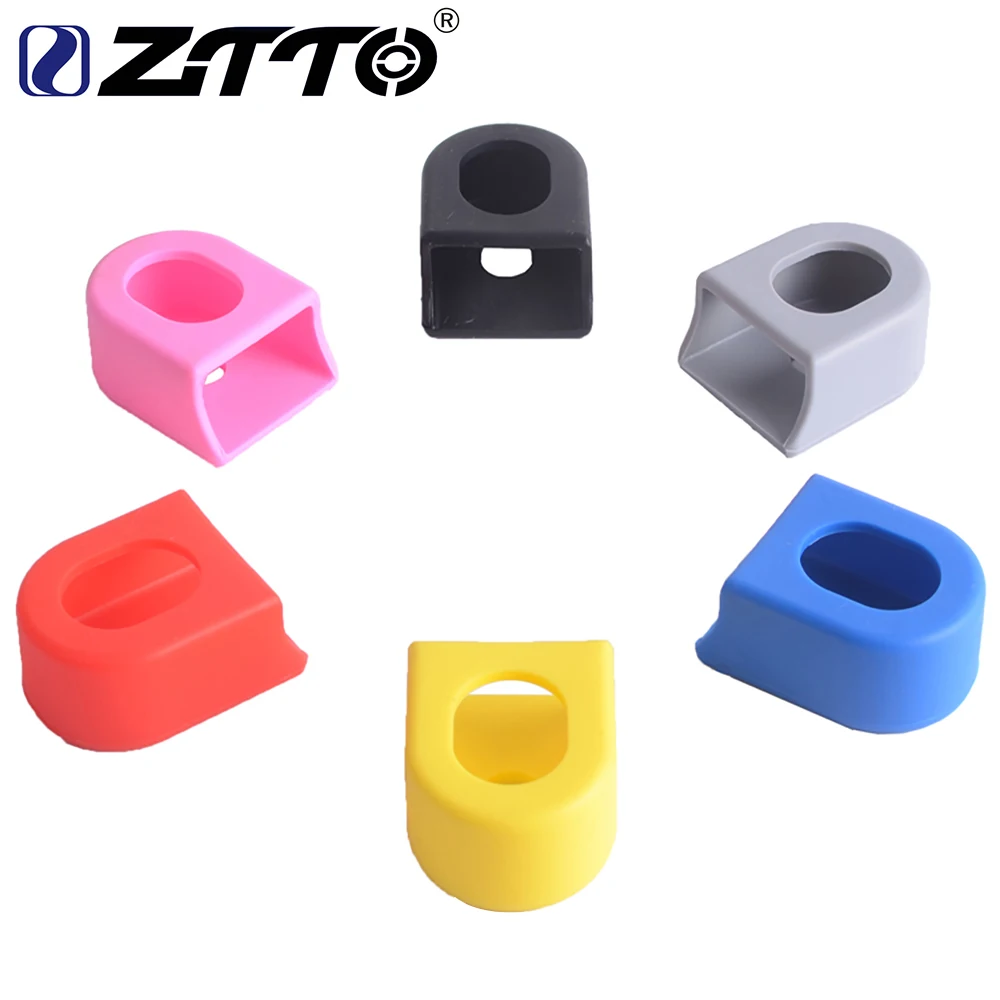 

ZTTO Crankset Crank Sleeve Protector Mountain Road Bike Fixed Gear Bicycle Protective Cover Boots 6 Colors