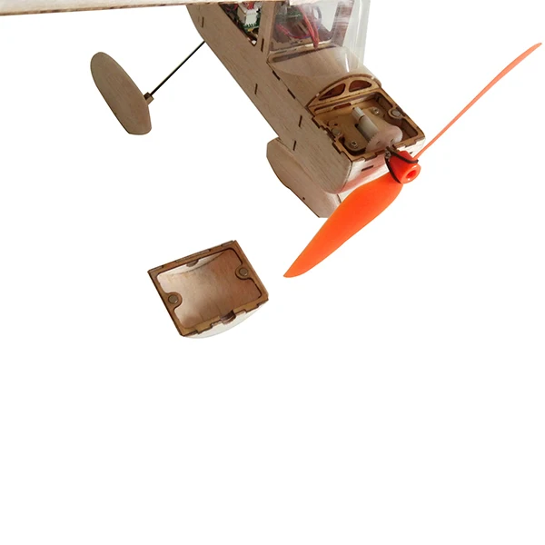 Мини Cessna 182 435 мм размах крыльев Balsa дерево Лазерная резка Rc самолет