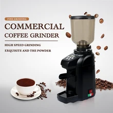 ITOP Кофемолки коммерческий кофейный фрезерный станок 500 г кофемолка 180 Вт черный цвет