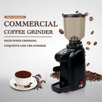 ITOP Coffee Grinders Commercial Coffee Bean Milling Machine 500g Coffee Burr Grinder 180W Black Color coffee pulper machine fresh coffee bean peeling machine price