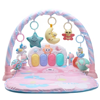 

Environmentally friendly material early education music pedal piano fitness frame large activity mat