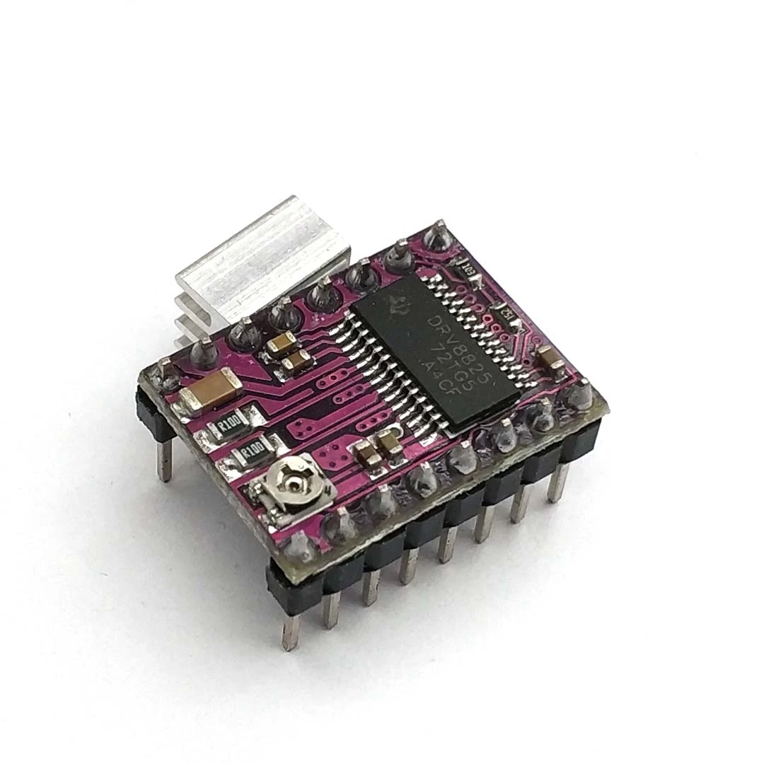 Запчасти для 3D принтера StepStick DRV8825 Драйвер шагового двигателя с радиатором Reprap 4