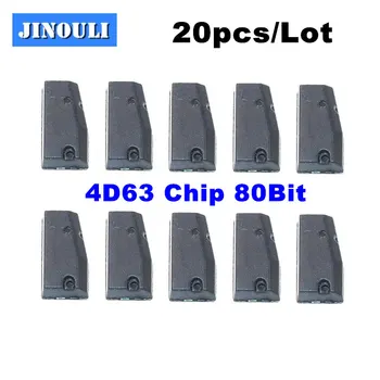 

20pcs/Lot New 4D63 40bit 80bit Chips for Ford Mazda 4D63 Transponder Chip auto key chip High Quality Free Shipping