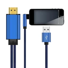 Nylon Braided USB to HDMI Converter for Apple Lightning to HDMI Cable Digital AV Adapter for iPhone 8 7 iPad HDMI Cable Adapter цена Nylon Braided USB to HDMI Converter for Apple Lightning to HDMI Cable Digital AV Adapter for iPhone 8 7 iPad HDMI Cable Adapter цены онлайн