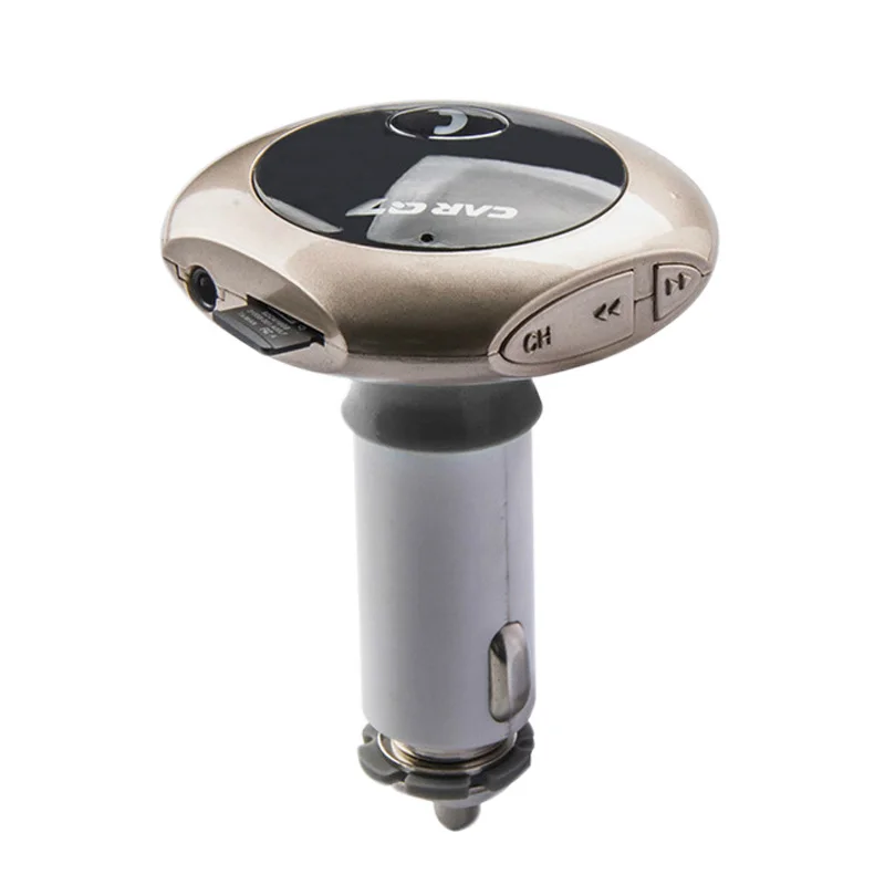 

Mini Bluetooth Kit Handsfree MP3 Player FM Transmitter USB Q7 speaker for iPhone smarpthones