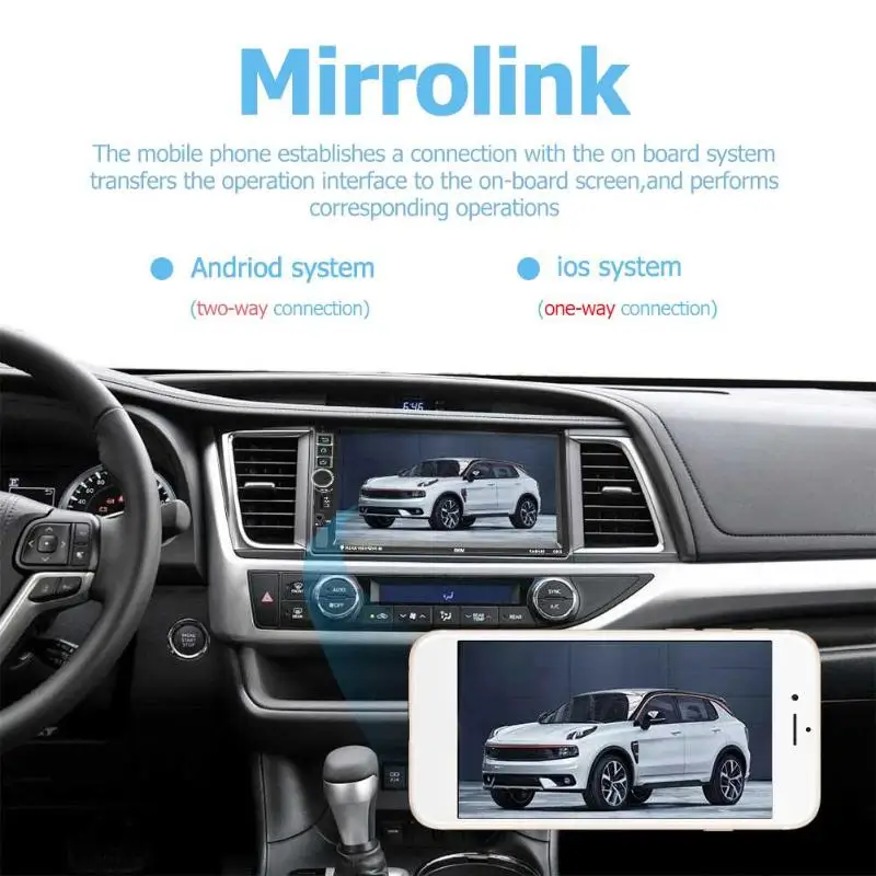 

SWM 8802 Upgraded Version 7in 2 Din Quadcore Android 7.1 Car MP4 MP5 Player GPS Navi RDS FM AM Radio Bluetooth Head Unit NO Cam