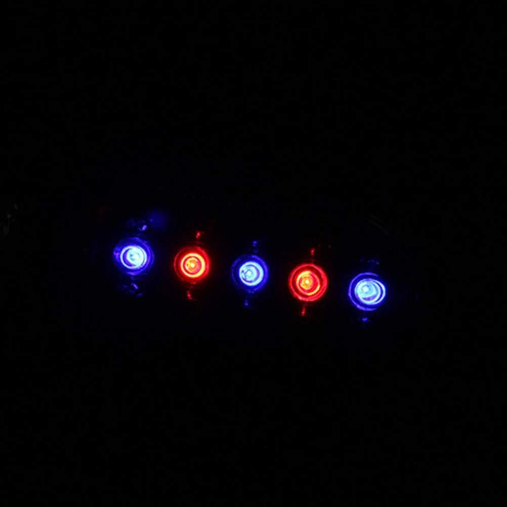 1 шт. предупреждающий мигающий свет 5 LED поверхностное крепление аварийные огни