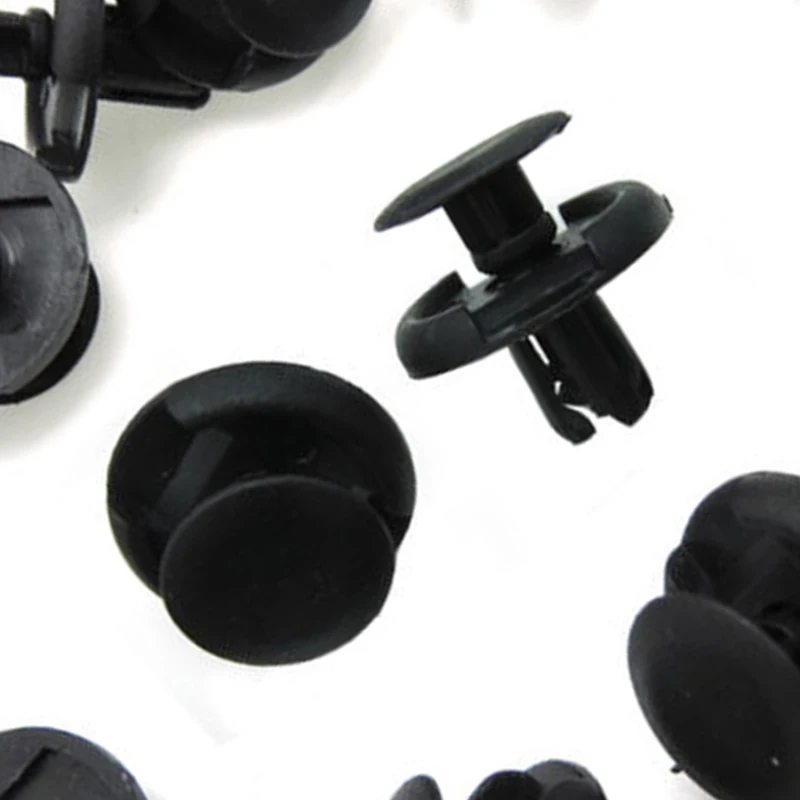 20 X Nylon Rivet Fastener Bumper Mud Guard Retainer Push Plastic Clips for Ford