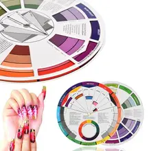 Профессиональные татуировки ногти пигментный карта круг 12 Цвет мини Цвет соответствующие татуировки Поставки татуаж