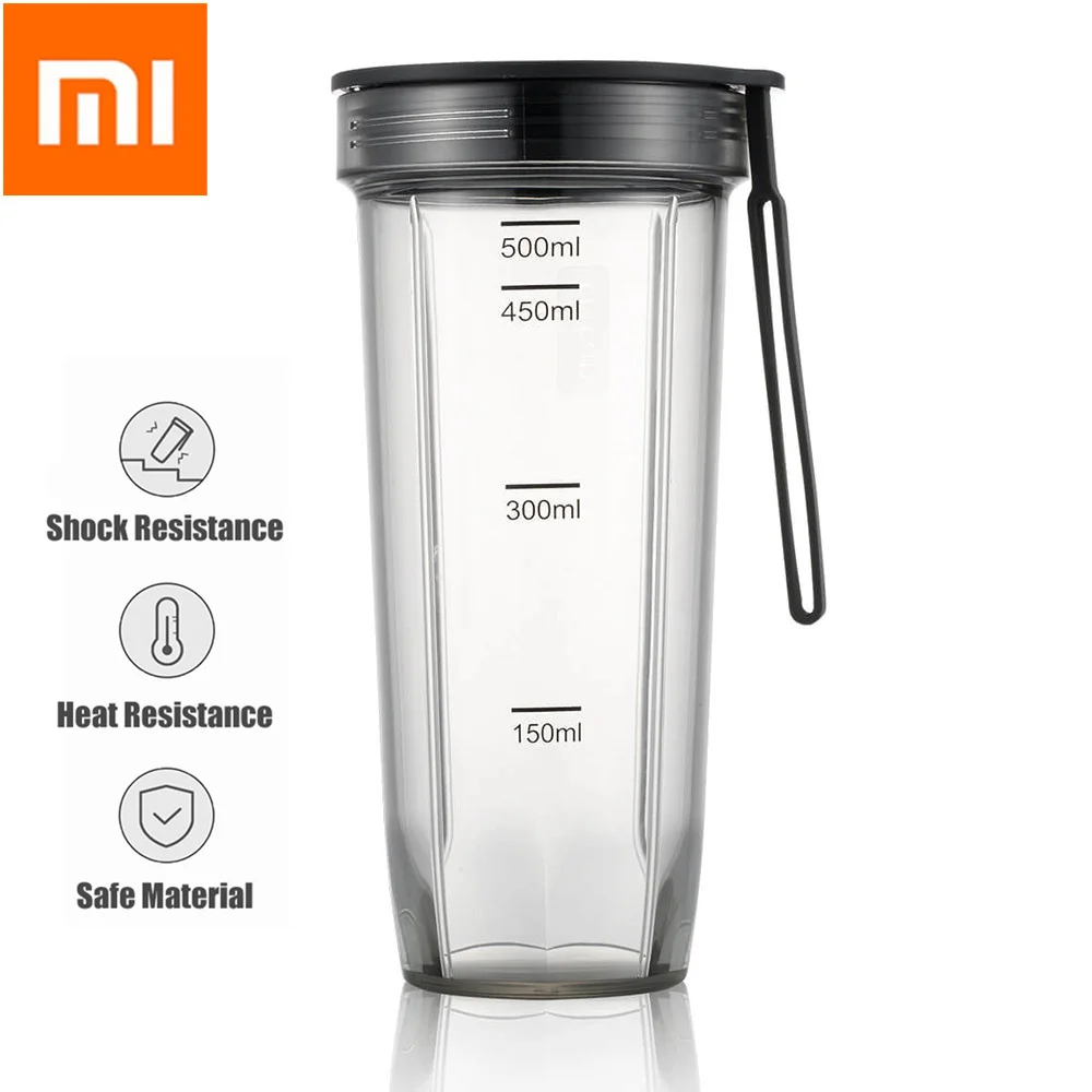 

Xiaomi Youpin Pinlo Portable Drinking Cup Thicken Tritan Bottle 500ML Heat-Resistant Cooking Cup With Strap For Exercise Running