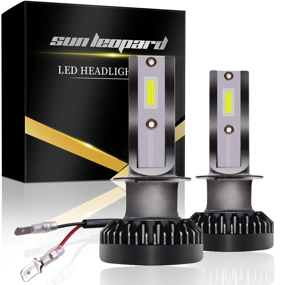 

1 Pair H1 40W 8000LM COB LED Headlight Bulbs Kit High/Low Beam 6000K Waterproof