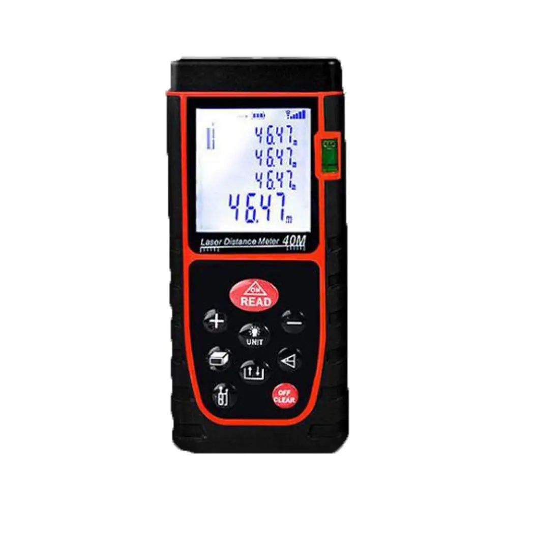 

Infrared Level Measuring Instrument Handheld Laser Range Finder ABS Measure Distance, Volume 3mm