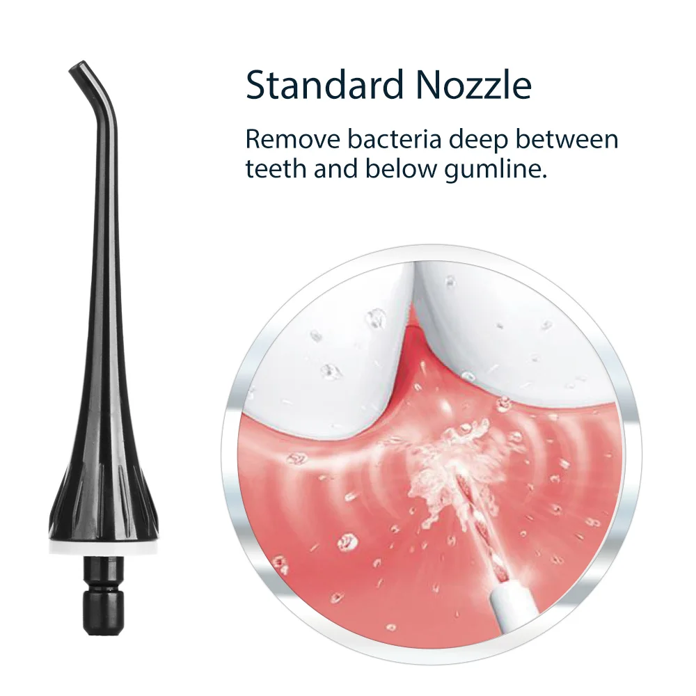 2 сменных наконечника, совместимых с Mornwell D50BS водный ирригатор для полости рта