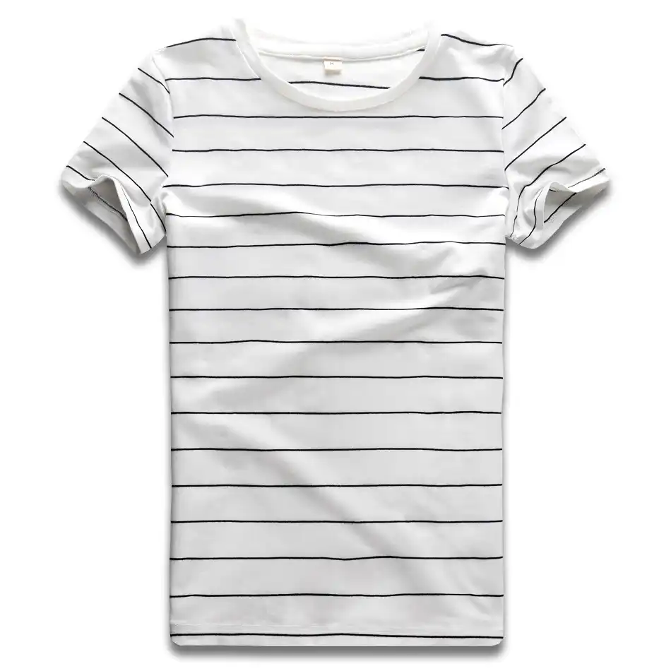 cheap black and white striped t shirts