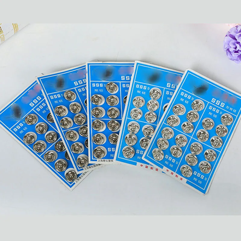 8 мм 10 12 14 16 кнопки застежки серебряные белые черные DIY Одежда швейная