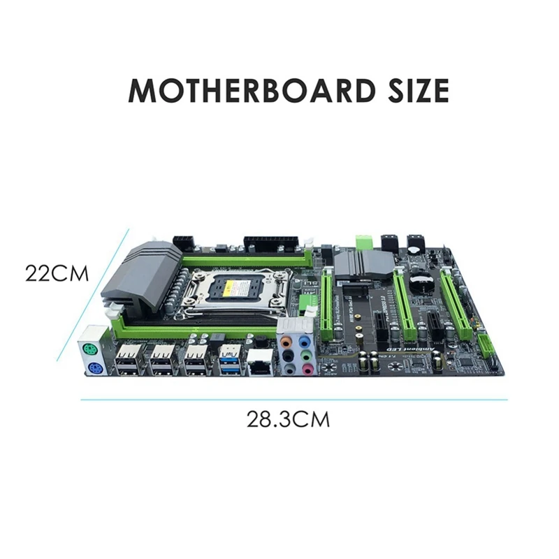 X79T Ddr3 Pc Desktops Motherboard Lga 2011 Cpu Computer 4 Channel Gaming Support M.2 E5-2680V2 I7 S