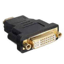 Кабель DVI к HDMI адаптер позолоченный штекер HDMI 19Pin к DVI 24 + 5 видео конвертер кабель для HDTV