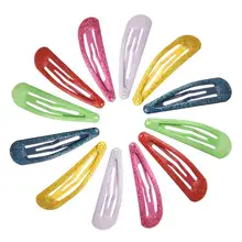12 шт. заколки для волос красочные сплав милые воды в форме капель заколка для волос для детей девочек