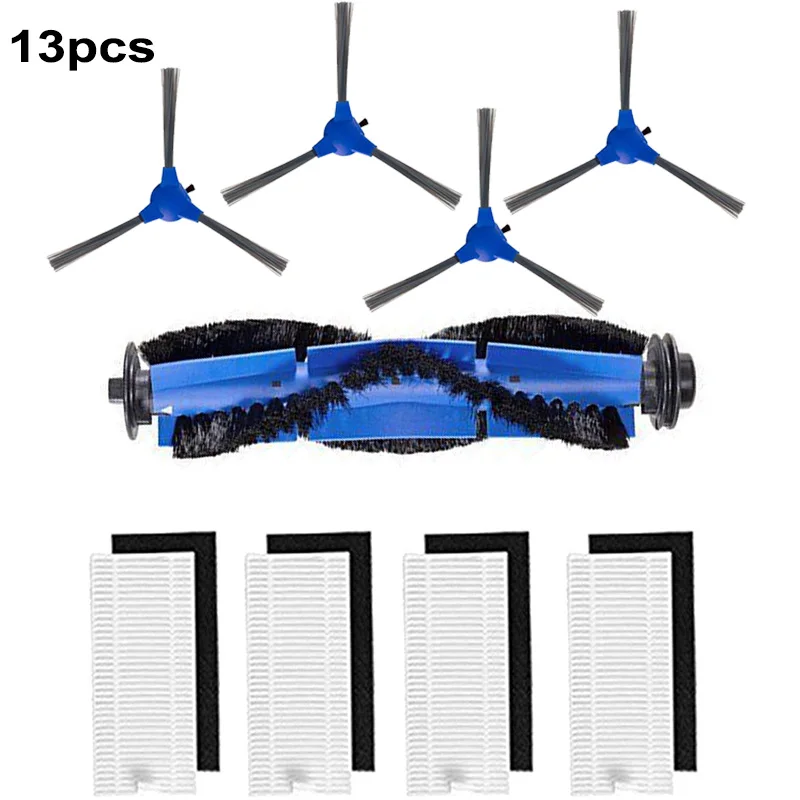 

Replace Side Brush+ Main Brush+Filter Kit For Eufy Robovac 11s 30 Vacuum Part