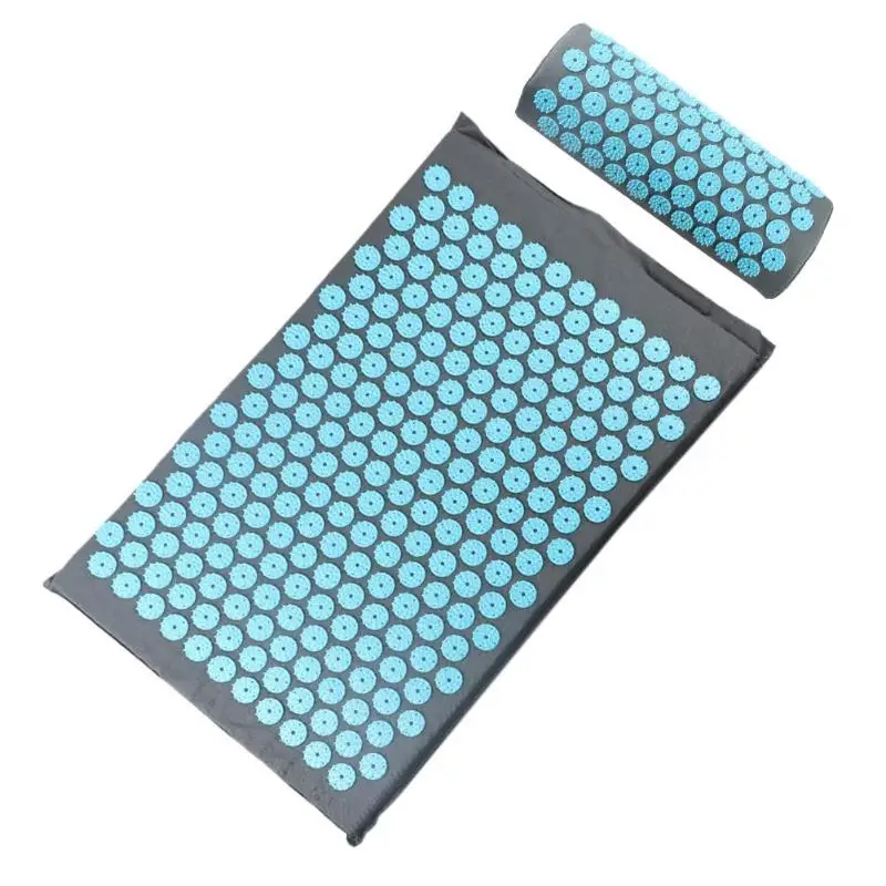 Acupressure Massager Cushion Massage Mat Relaxation Relieve Back Body Pain Spike Mat Acupuncture Massage Yoga Mat with Pillow Acupressure Massager Cushion Massage Mat Relaxation Relieve Back Body Pain Spike Mat Acupuncture Massage Yoga Mat with Pillow