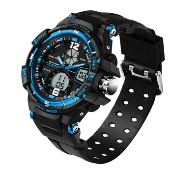 

Sanda Waterproof Men'S Watch Digital Led Sports Watch Men'S Watch Watch