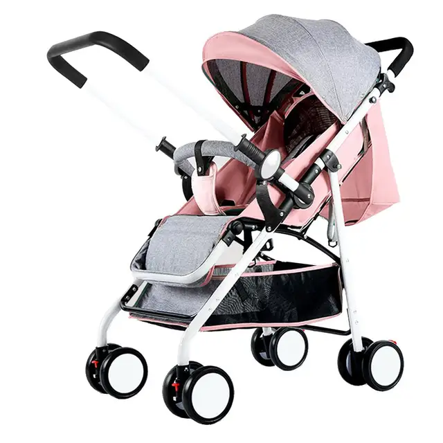 $US $60.81  Kidlove Baby Infant Shock-proof Folding Stroller Ultra Light High Landscape Baby Stroller Carriage 