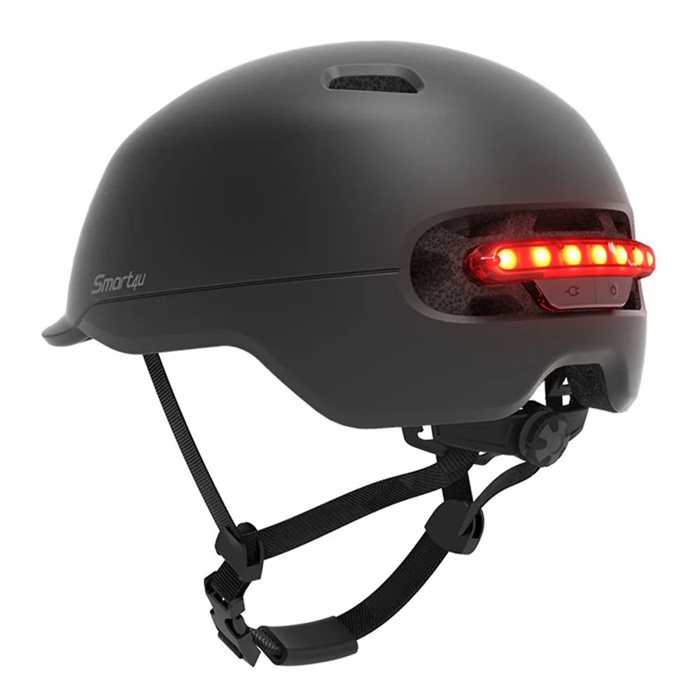 

Xiaomi Smart4u SH50 Cycling Helmet With Intelligent Back LED Light Brake Warning Bicycle Light Helmet For Bike Scooter