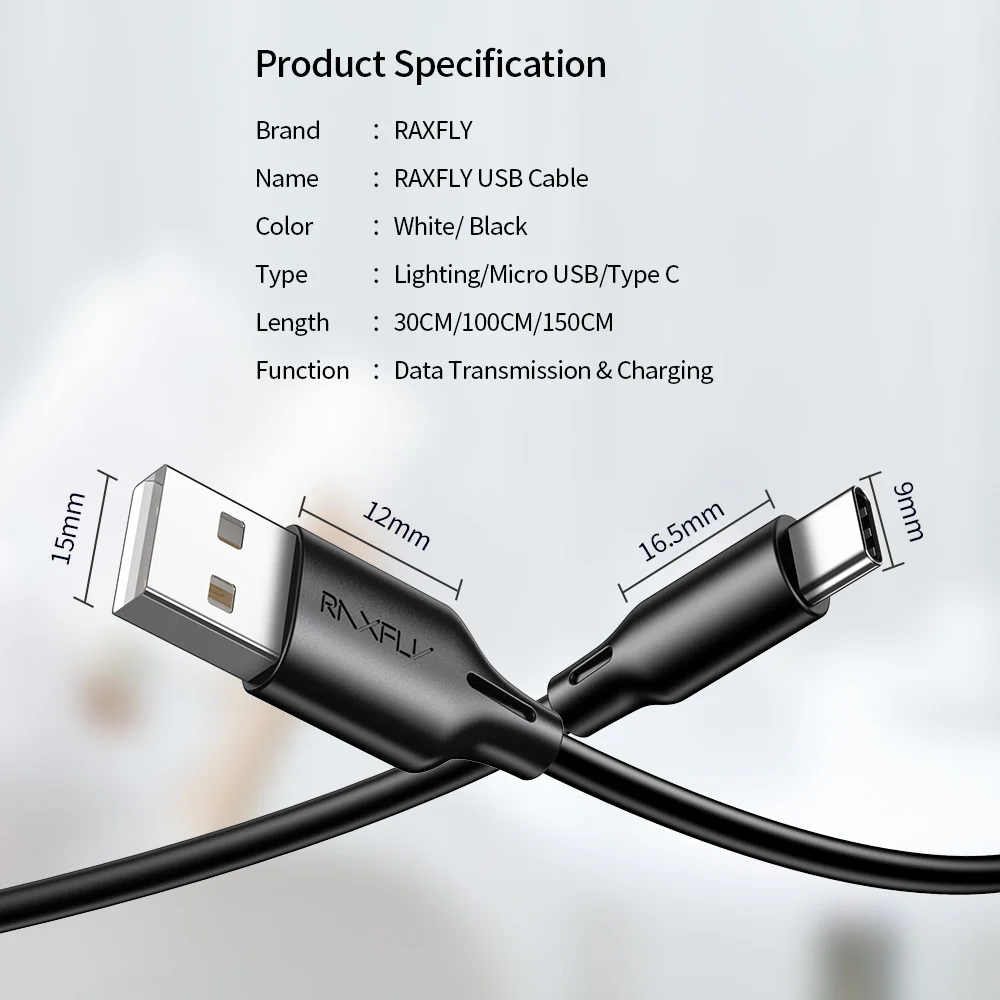 USB raxfly type-C кабель для samsung S9 S8 быстрая Синхронизация данных USB-C провод для зарядки телефона USB шнур для зарядного устройства для Xiaomi Mi9 Redmi Note 7