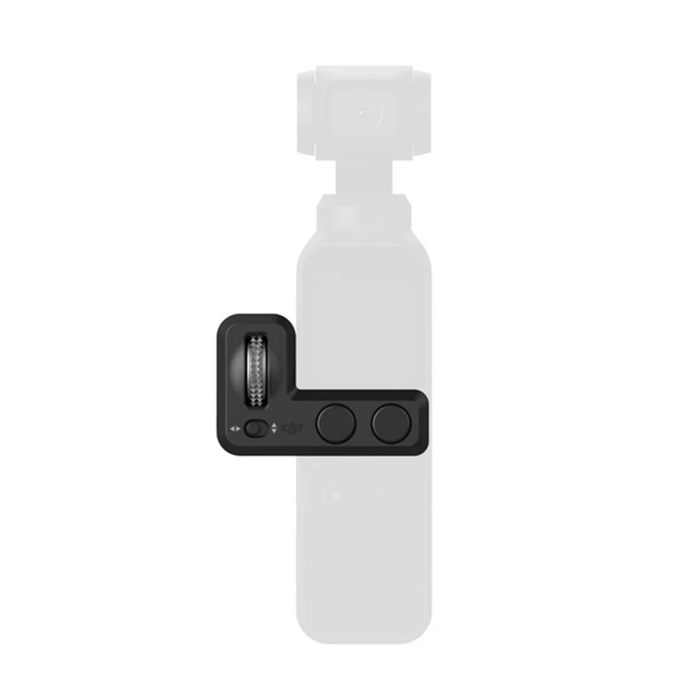 

Quick Change Plastic Precise Gimbal Accessories Black Handle Controller Wheel Expansion Multifunction For DJI OSMO Pocket