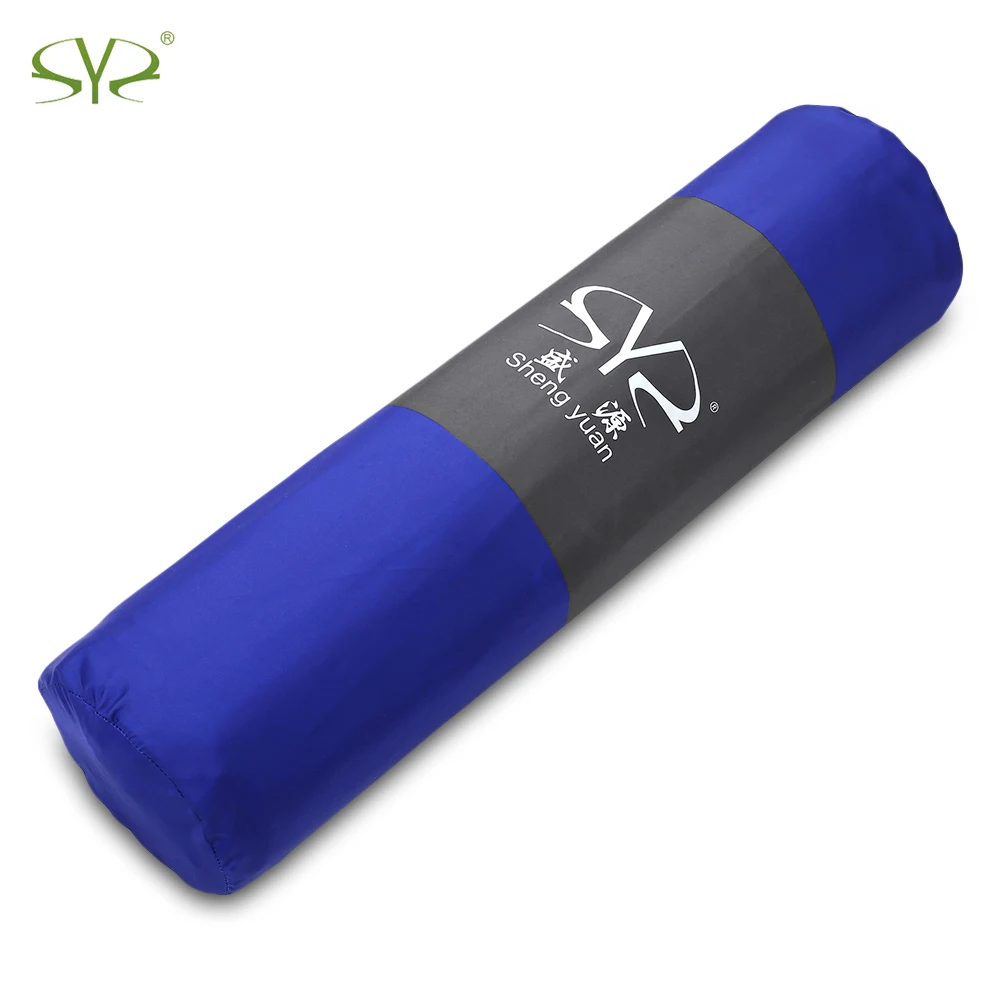 SHENGYUAN في الهواء الطلق التخييم حصيرة شخص واحد التلقائي للنفخ فراش Splicable وسادة مع وسادة
