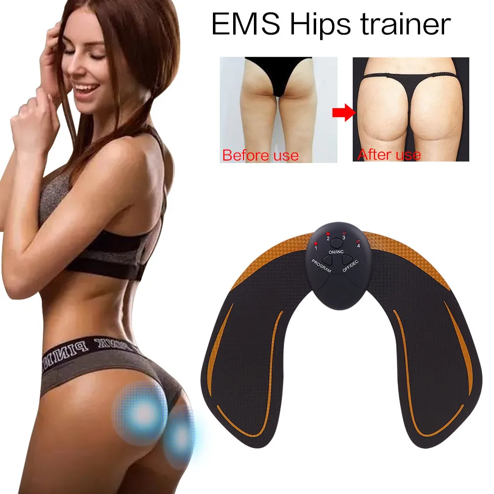 Smart Wireless Electric Muscle Stimulator Body Slimming Shaper Abdominal Buttocks Massager Hip Trainer Hips Exercise Health Care Smart Wireless Electric Muscle Stimulator Body Slimming Shaper Abdominal Buttocks Massager Hip Trainer Hips Exercise Health Care