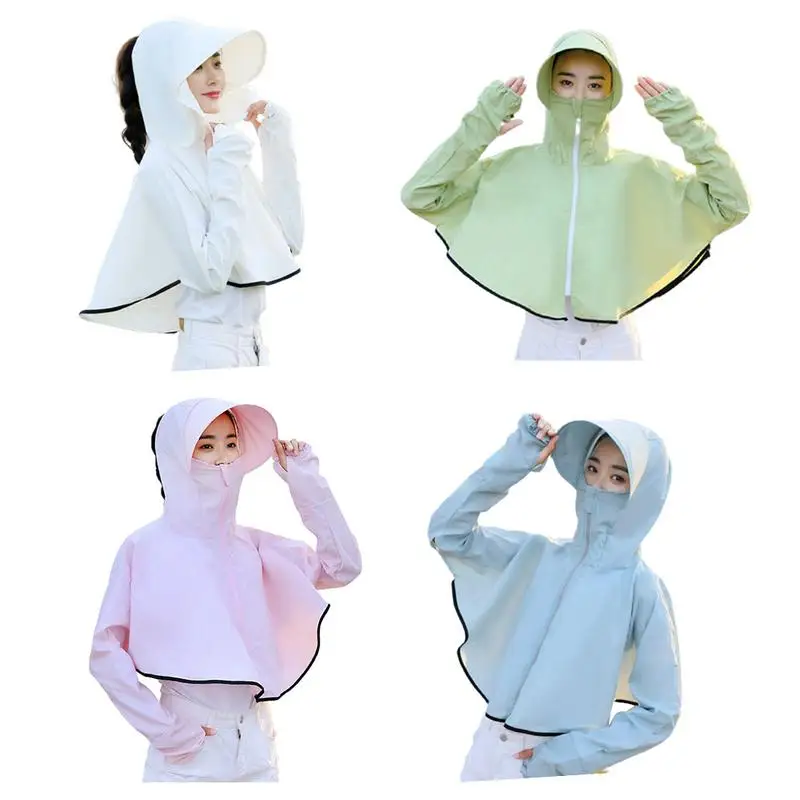 

Breathable UV Sun Protection Shirt Beach Sun Hat Camping Travel Riding Outdoor Performance Sun Protection Fishing Shirts Anti-UV