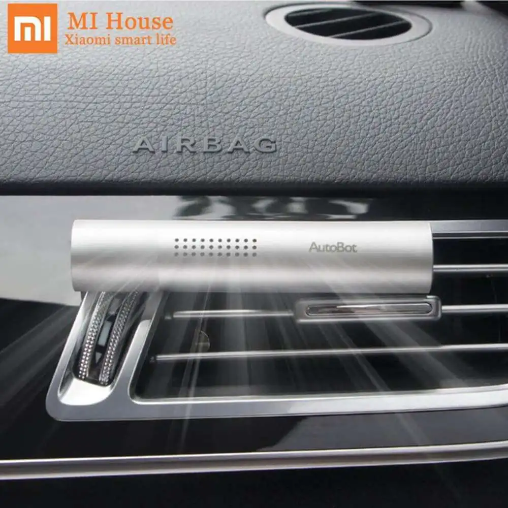 

XIAOMI Auto Bot Mini Car Air Vent Mount Perfume Clip Air Freshener Fragrance Scent Decoration Universal Aromatherapy Car Diffuse