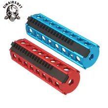 SINAIRSOFT 14 15 Full Steel OR Half Teeth Aluminum Piston Fit AEG M4 Gearbox Ver.2/3 For Airsoft Paintball Hunting Accessories