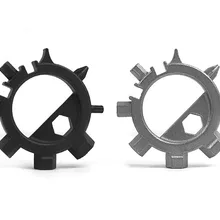 Многофункциональный инструмент многоцелевой велосипедный велосипед Цикл открывалка для бутылок Отвертка Ремонт Открытый лагерь