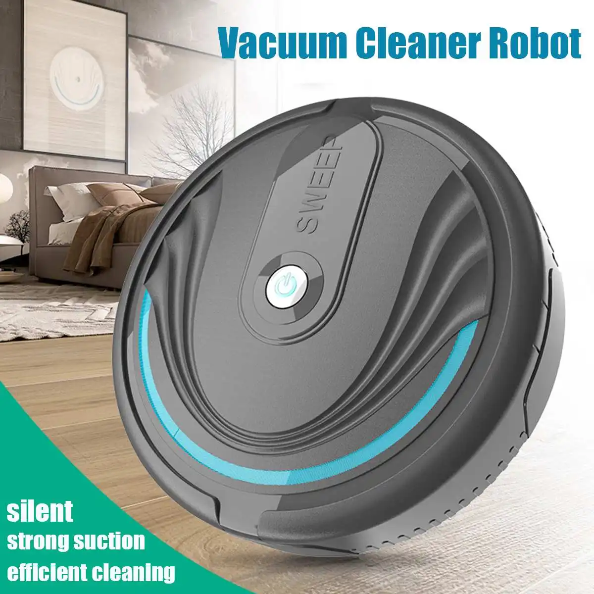 

Automatic Smart Robot Vacuum Cleaner For Home Appliances Mopping Machine Mopping Cloth Silent Strong Suction Cleaning Sweeper