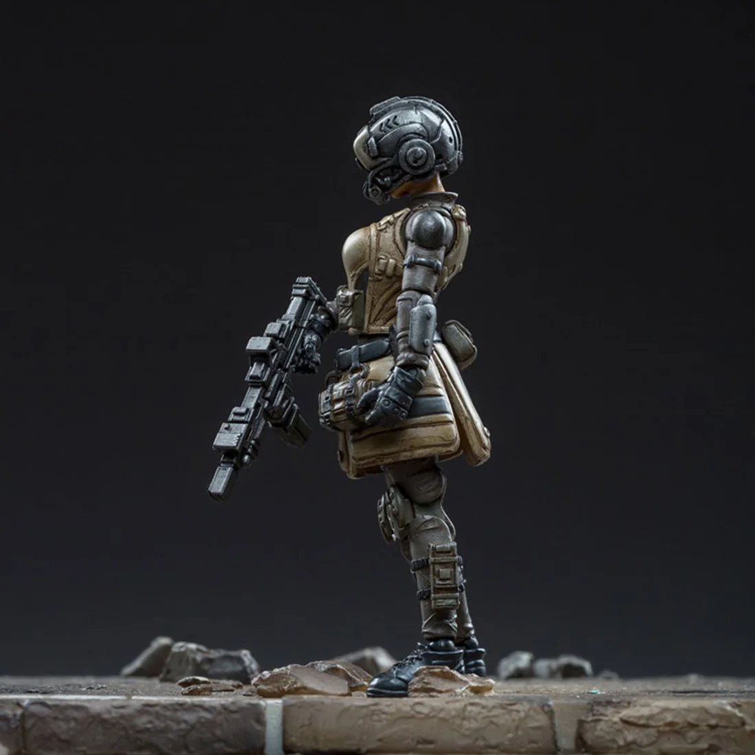 Sand Eagle Battle Group Stina 1/24 Soldier Model 3D Female Soldier DIY Toy
