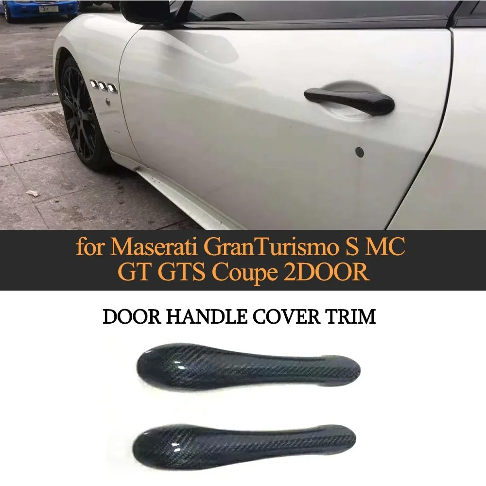 Для Maserati Granturismo S MC GT GTS Coupe 2 двери 2008-2012 боковые дверные ручки крышки отделка