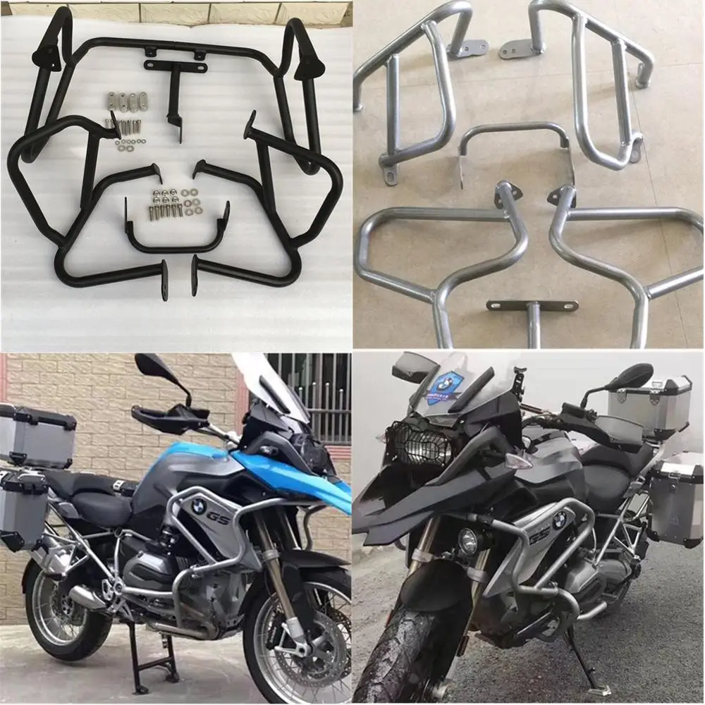 R1200GS 13 18 защита двигателя верхняя/Нижняя защитная рамка для BMW GS1200 R 1200 GS LC 2013 2014 2015