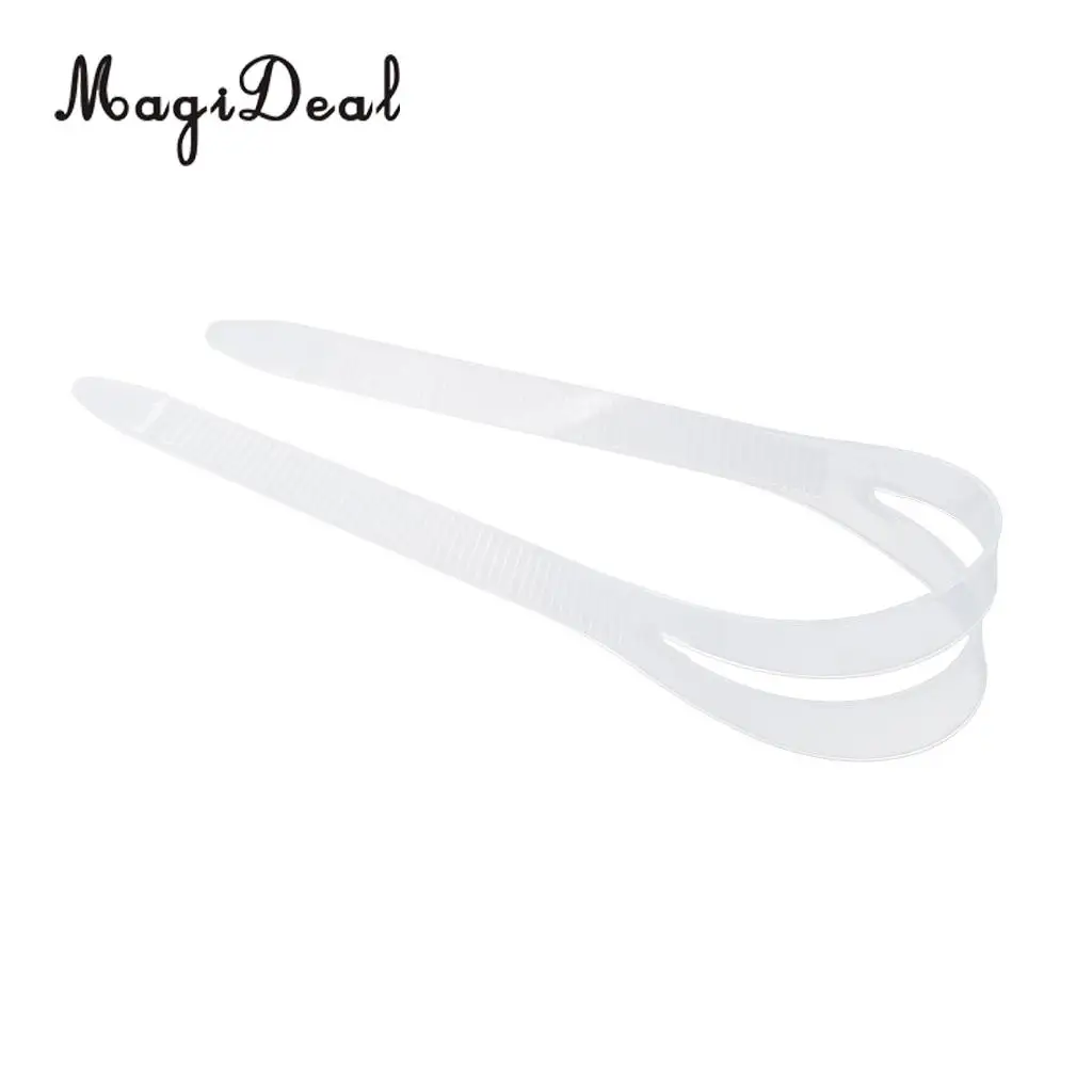 Diving Mask Strap Cover MagiDeal Silicone Scuba Dive Diving Snorkeling Mask Strap Cover Replacement S Clear Swimming Freediving Protection