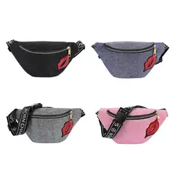 Мода из искусственной кожи поясная сумка для женщин Fanny Pack Пояс для хранения денег чехол для телефона для девочек цепь поясная Сумка Bolso 2019