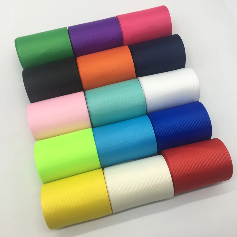 

5Yards 3" 75mm Grosgrain Ribbon Bow Hair Party Wedding Christmas Decoration DIY Gift Wrapping